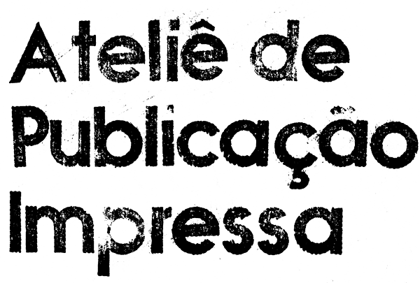 Ateliê de Publicação Impressa